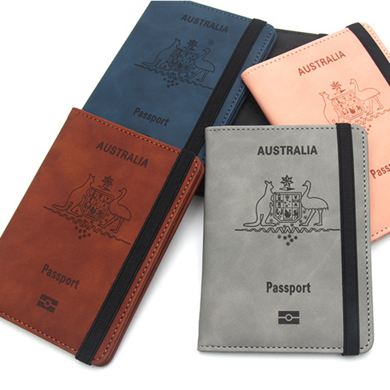 Men'S Accessories Australia - Dompet perjalanan Rfid sampul paspor Australia