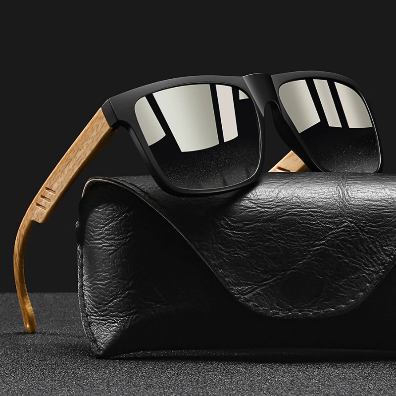 Men'S Accessories Glasses - Kacamata Hitam Bingkai Persegi Vintage Fashion