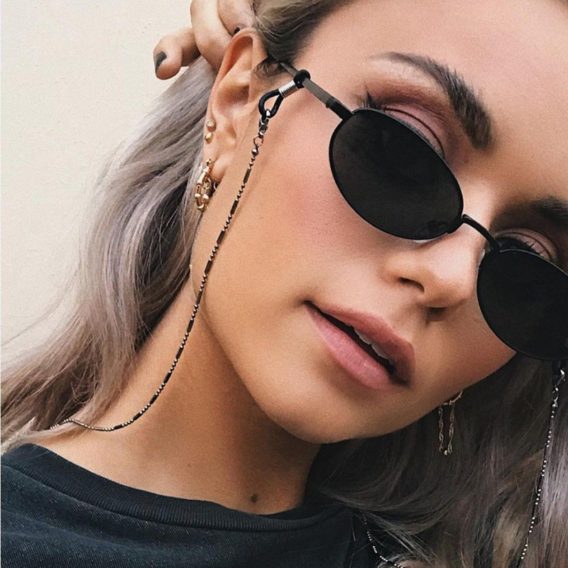 Men'S Accessories Glasses - Rantai Kacamata Hitam untuk Wanita Pria