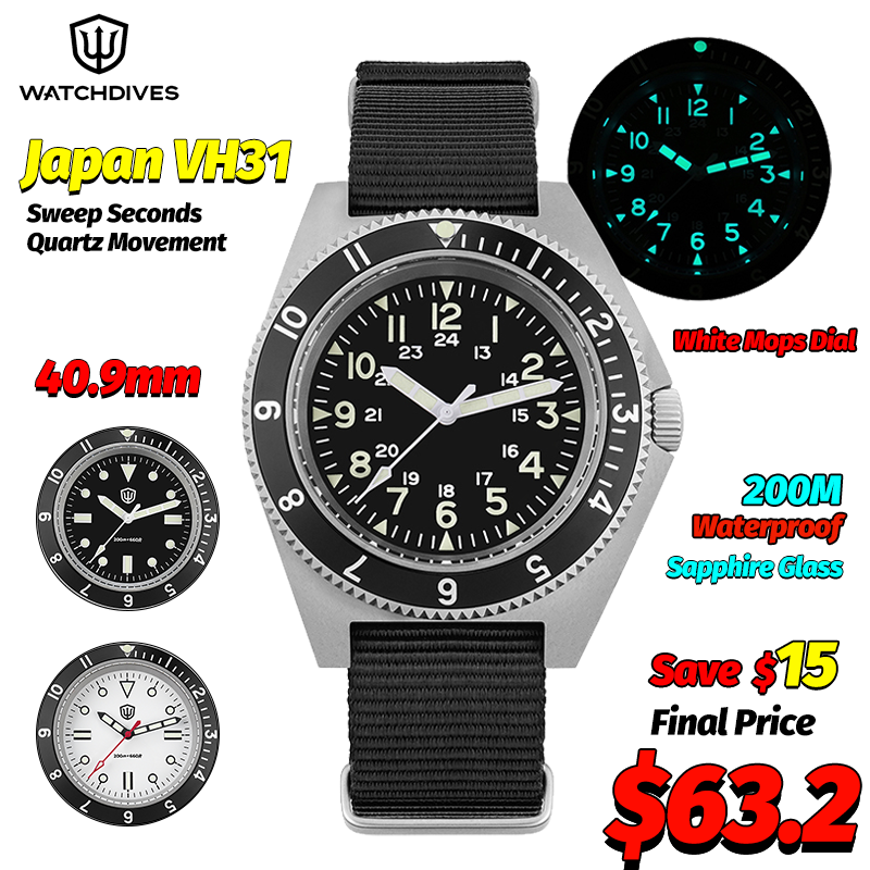 Men'S Accessories Fashion - Watchdives WD1972 Jam Tangan Kuarsa Jam