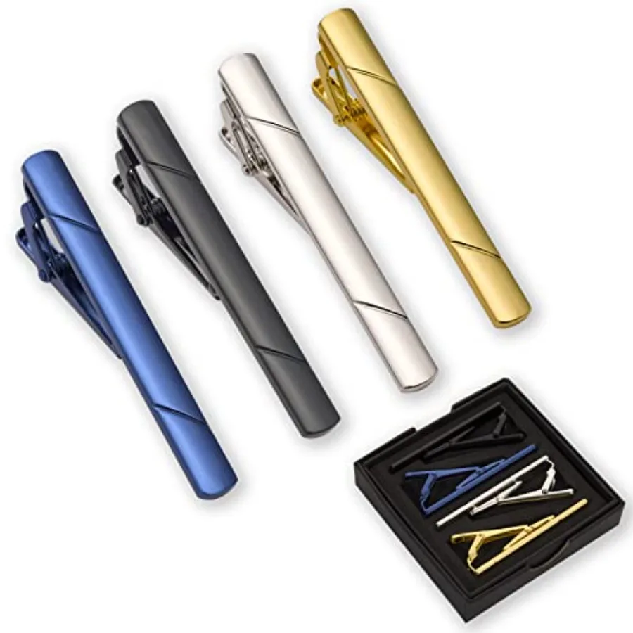 Men'S Accessories Fashion - 4 Buah Klip Dasi untuk Pria