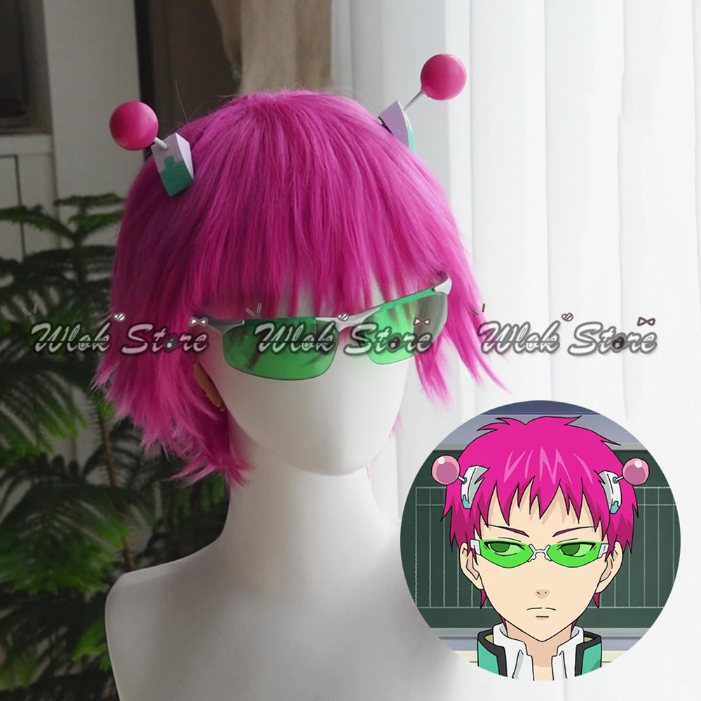Men'S Accessories Glasses - Wig Cosplay Anime Saiki Kusuo Jepit