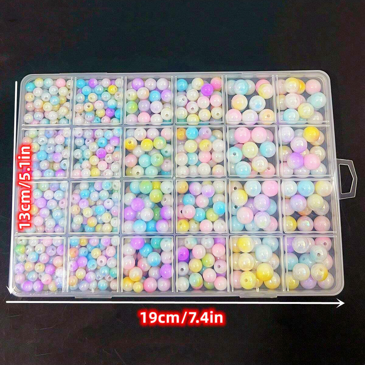 800pcs/24 kotak set manik-mani - Men'S Accessories Jewelry Bracelet ulasan dan harga
