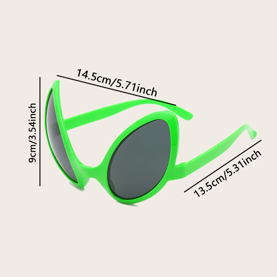 Kacamata Hitam Unik Alien Mars - Men'S Accessories Glasses ulasan dan harga
