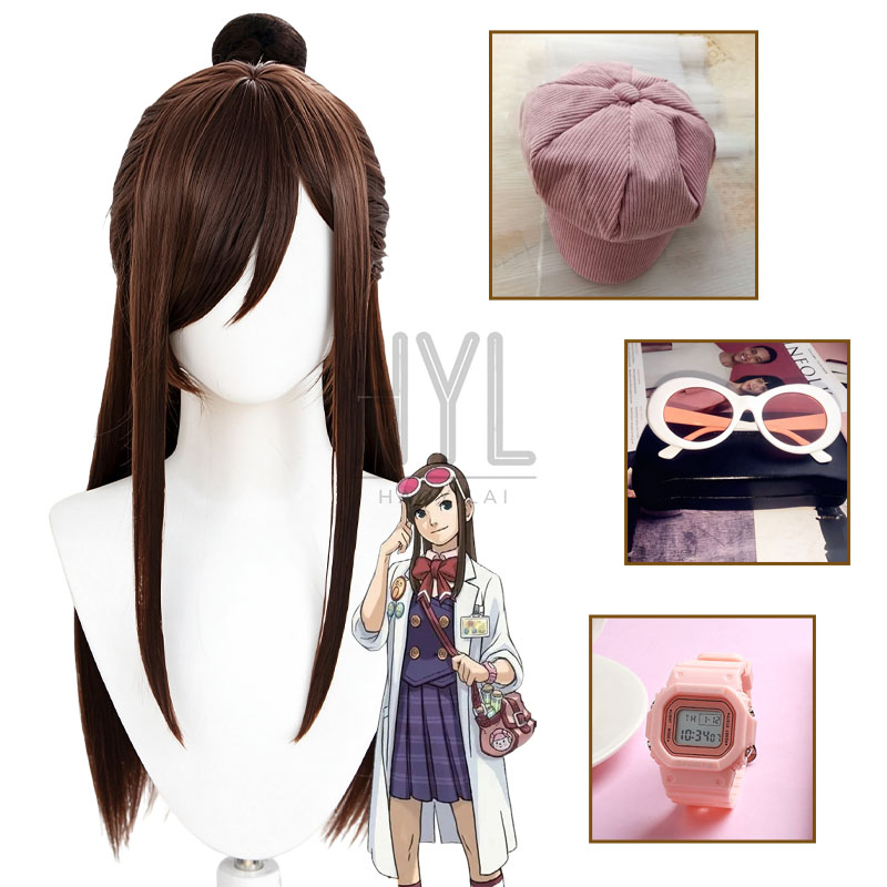 Wig Cosplay Game Ace Attorney  - Men'S Accessories Glasses ulasan dan harga