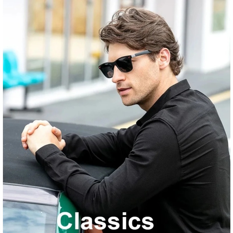 Kacamata Hitam Bingkai PC Retr - Men'S Accessories Glasses ulasan dan harga