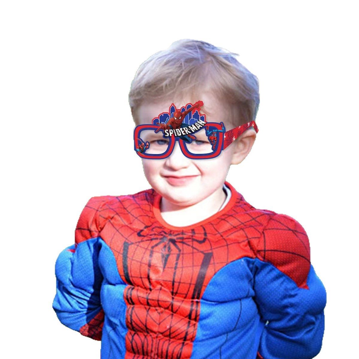 8 Buah Kacamata Kertas Spider- - Men'S Accessories Glasses ulasan dan harga