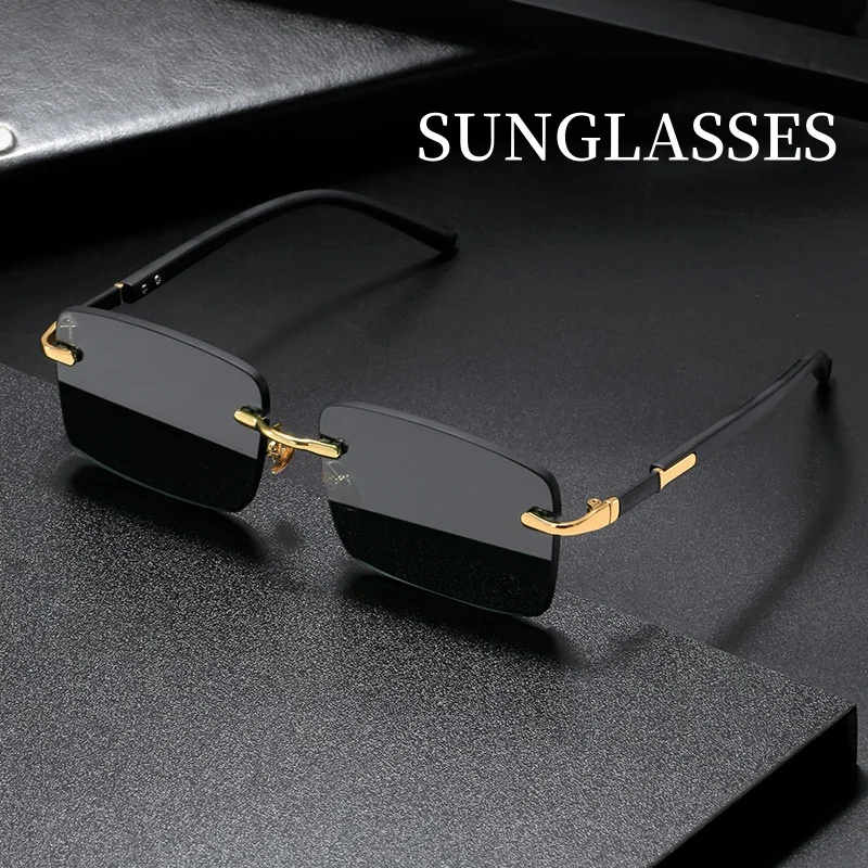 Kacamata Hitam Persegi Panjang - Men'S Accessories Glasses ulasan dan harga