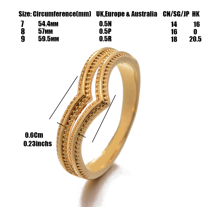 Cincin Warna Emas Afrika Ethio - Men'S Accessories Dubai ulasan dan harga