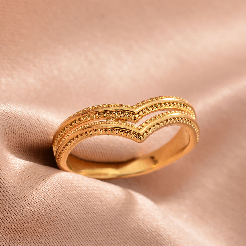 Cincin Warna Emas Afrika Ethio - Men'S Accessories Dubai ulasan dan harga
